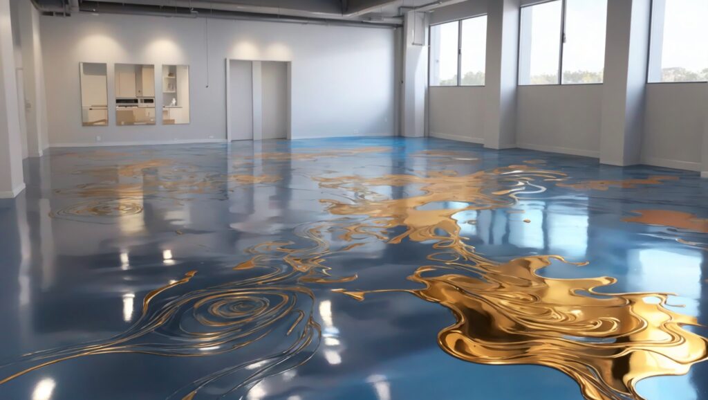 Overview of costs and materials for installing metallic epoxy flooring.